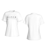 WITCH Woman in total control here O-Neck Sports T-Shirt