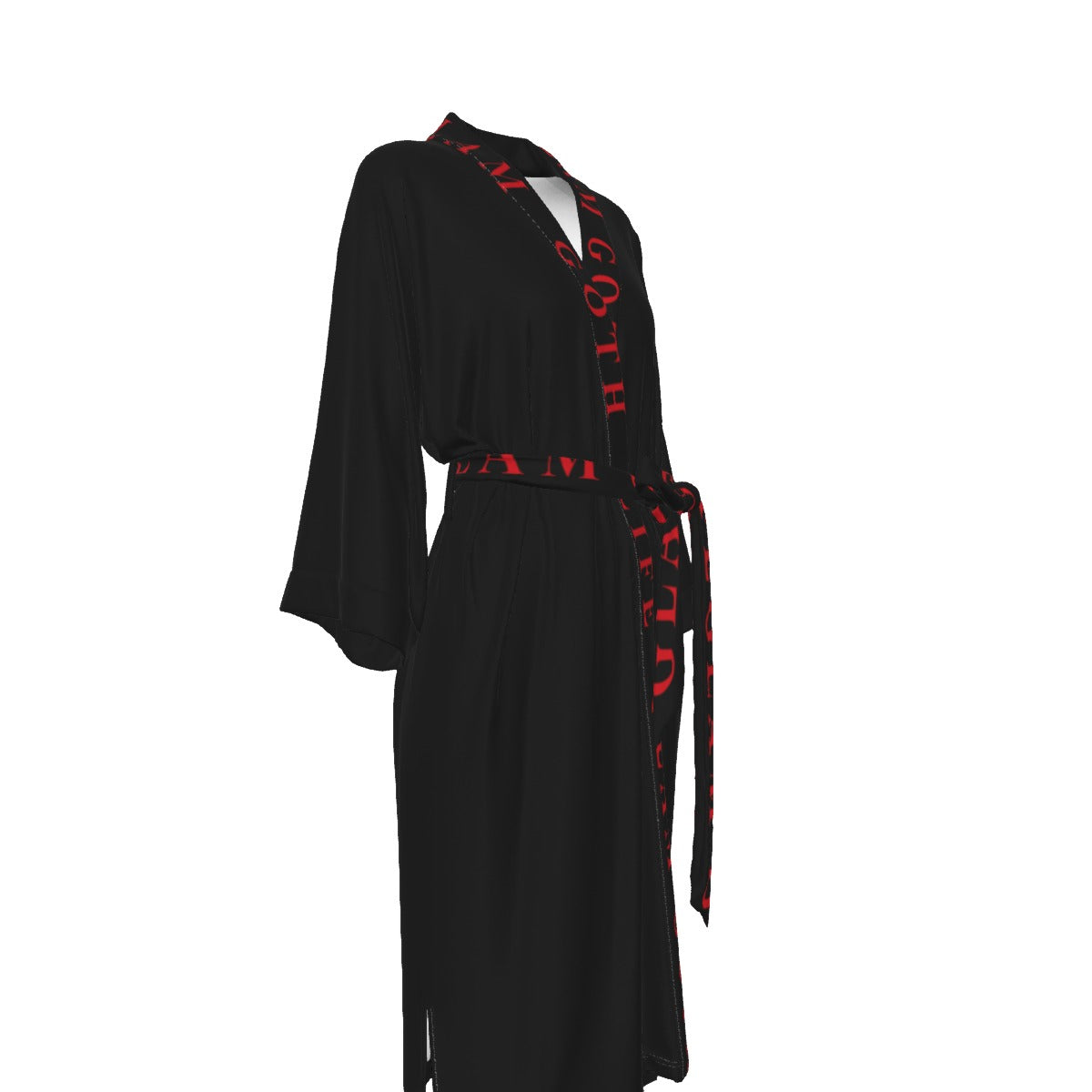 GLAM GOTH LIFE  Logo  Kimono Robe