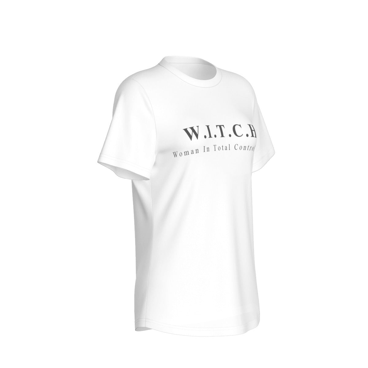 WITCH  Woman in total control here  O-Neck Sports T-Shirt