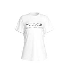 WITCH  Woman in total control here  O-Neck Sports T-Shirt